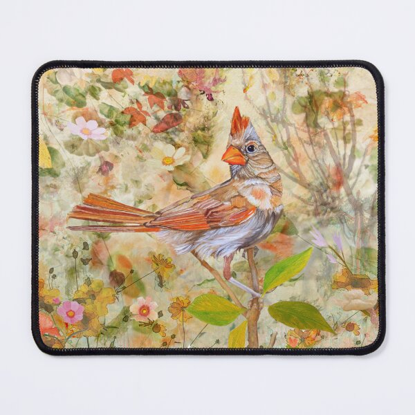 Item preview, Cardinal Among Flowers designed and sold by Angeles M. Pomata.