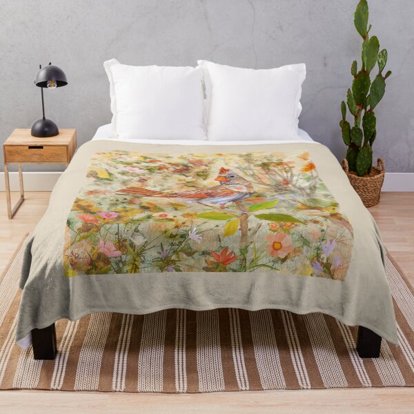 Item preview, Cardinal Among Flowers designed and sold by Angeles M. Pomata.