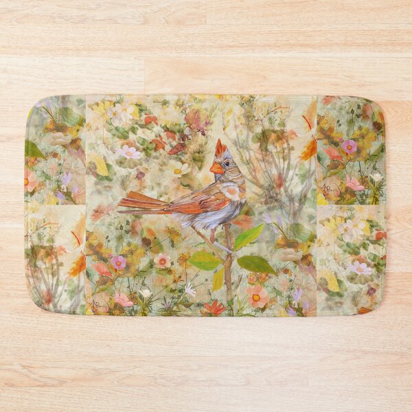 Item preview, Cardinal Among Flowers designed and sold by Angeles M. Pomata.