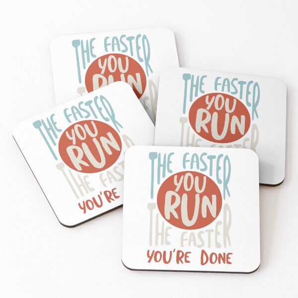 Item preview, Funny Runner Saying The Faster You Run designed and sold by whyitsme.