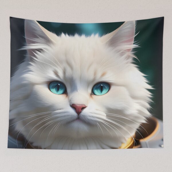 Item preview, Cat in Armor - Modern Digital Art designed and sold by Ai-michiart.