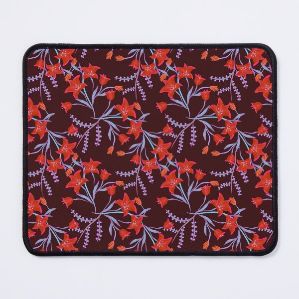Item preview, Bull Run Bluebells - Maroon designed and sold by JaselviiStudio.