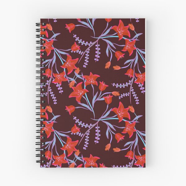 Item preview, Bull Run Bluebells - Maroon designed and sold by JaselviiStudio.