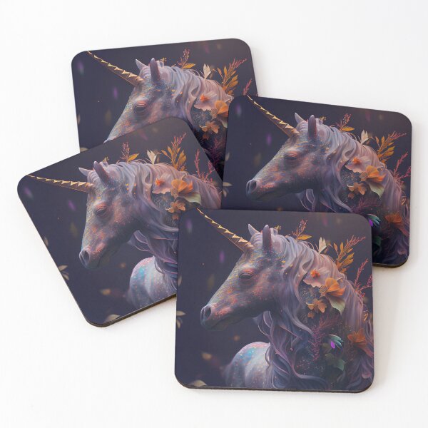 Item preview, Fantasy magic rainbow Unicorn 2 designed and sold by Obibobishop.