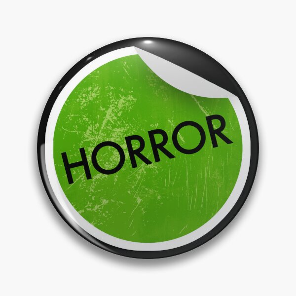 Item preview, horror sticker designed and sold by VhsNeverDie.