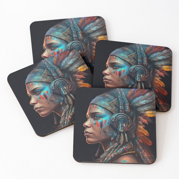 Artikelvorschau, Indische Frau Multi Color entworfen und verkauft von Print-Online.