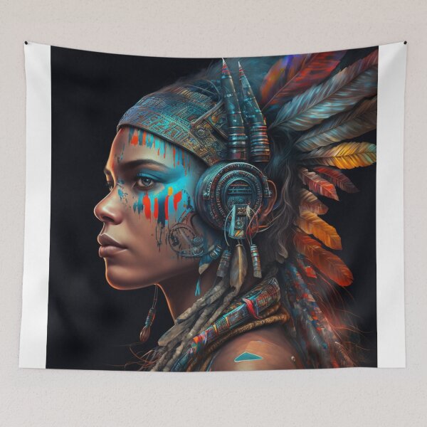 Item preview, Mujer Indiana Multi Color designed and sold by Print-Online.
