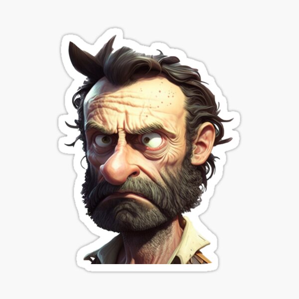 Stickey Expressionz - Rick Sticker