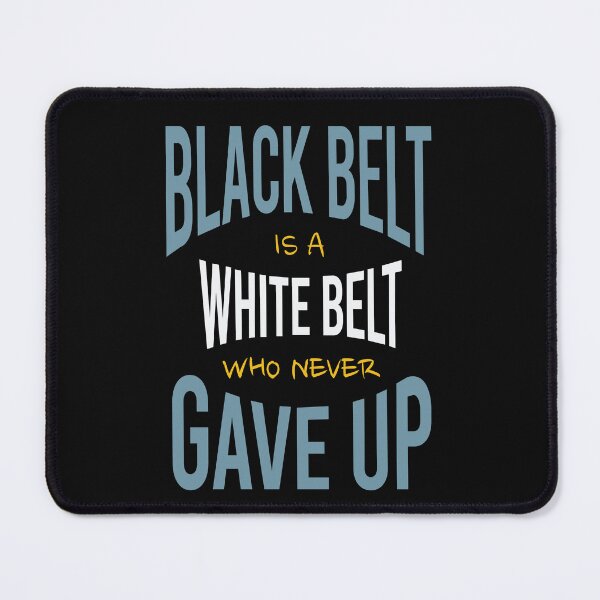 Item preview, Martial Arts Motivation Black Belt designed and sold by whyitsme.