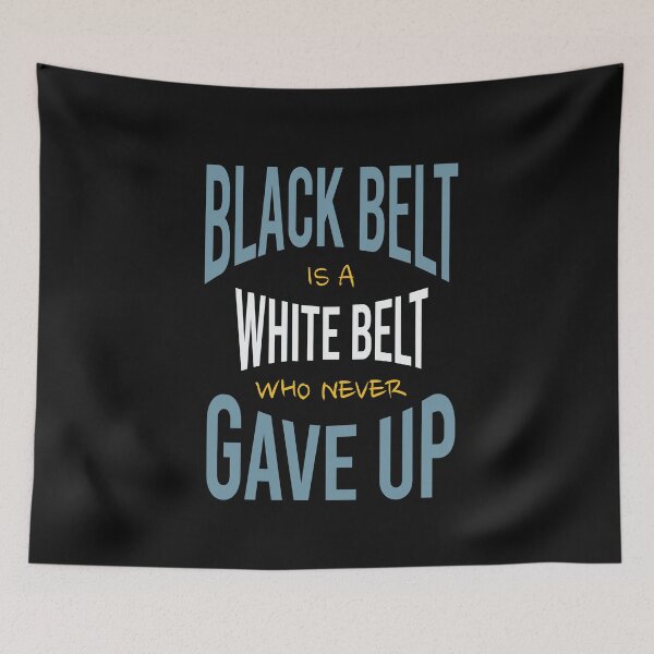 Item preview, Martial Arts Motivation Black Belt designed and sold by whyitsme.