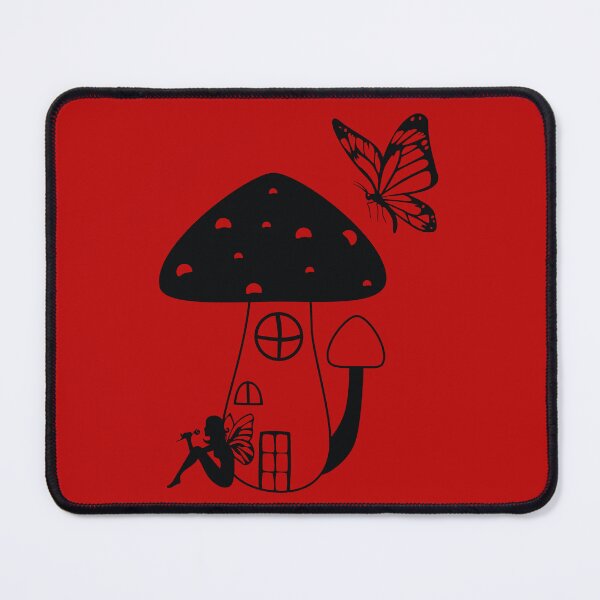 Item preview, Butterfly Fairy Mushroom House designed and sold by Embyr Rose.