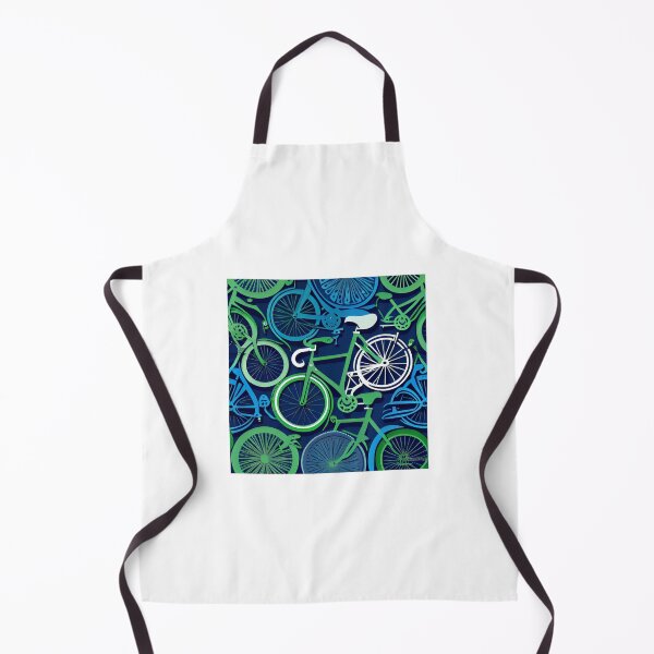 Aperçu de l'œuvre Vélo bleu et vert créée et vendue par AIEngine.