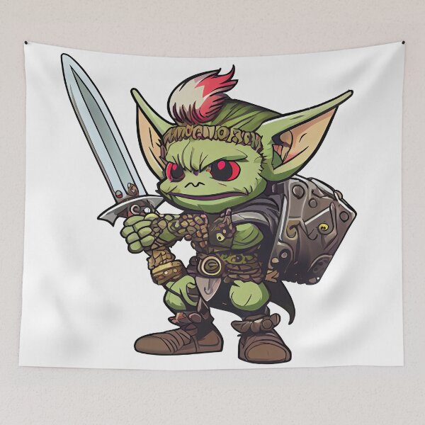 Item preview, Goblin Warrior designed and sold by TaurusDigital.