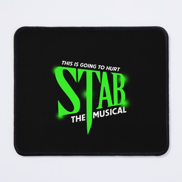Item preview, STAB The Musical (Logo, Scream) designed and sold by Borderline Brutal.