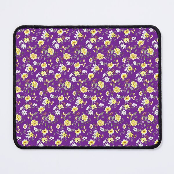 Item preview, Yellow Roses on Purple Background designed and sold by Darcy777.