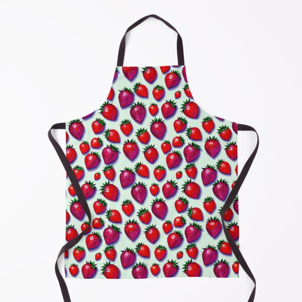 Item preview, Realistic Strawberry Pattern Watercolor Painting designed and sold by amithachapa.