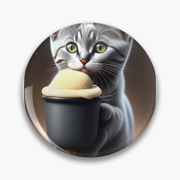 Item preview, Kitty With Cream designed and sold by Deadlyhal.