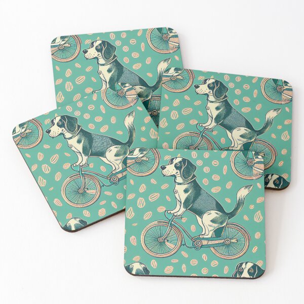 Item preview, Perro andando en bicicleta designed and sold by AIEngine.