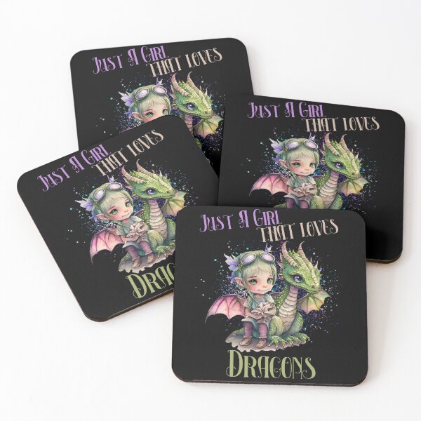 Item preview, Just A Girl That Loves Dragons designed and sold by Fhfarms.