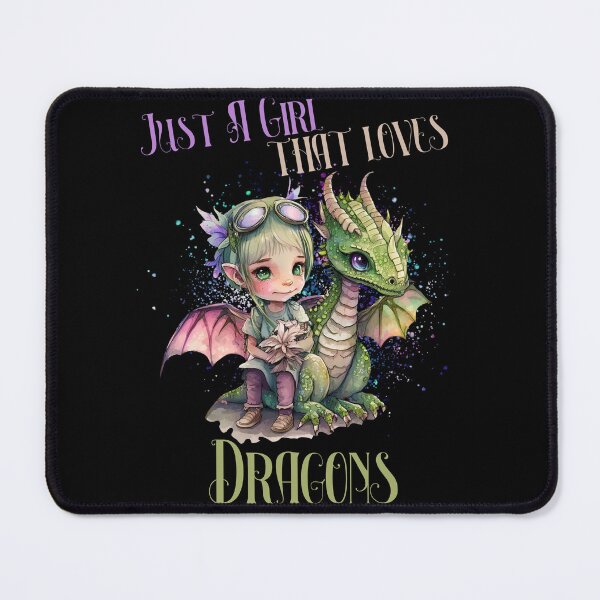 Item preview, Just A Girl That Loves Dragons designed and sold by Fhfarms.