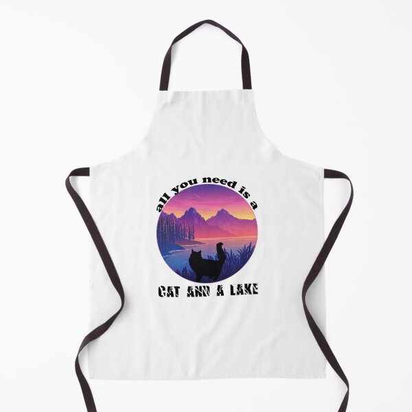 Artikelvorschau, Alles, was Sie brauchen, ist eine Katze und ein See - Funny Cat Lover entworfen und verkauft von storefoxmix.