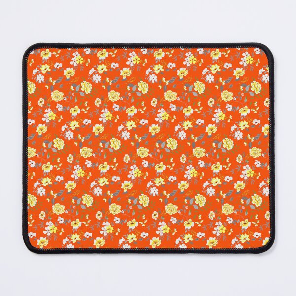 Item preview, Yellow Roses on Orange Background designed and sold by Darcy777.
