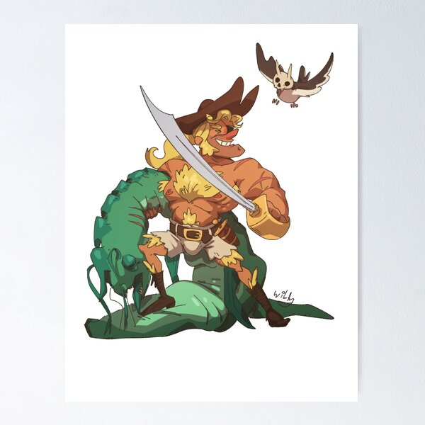 Item preview, Buff Pirate designed and sold by wiblyArt.