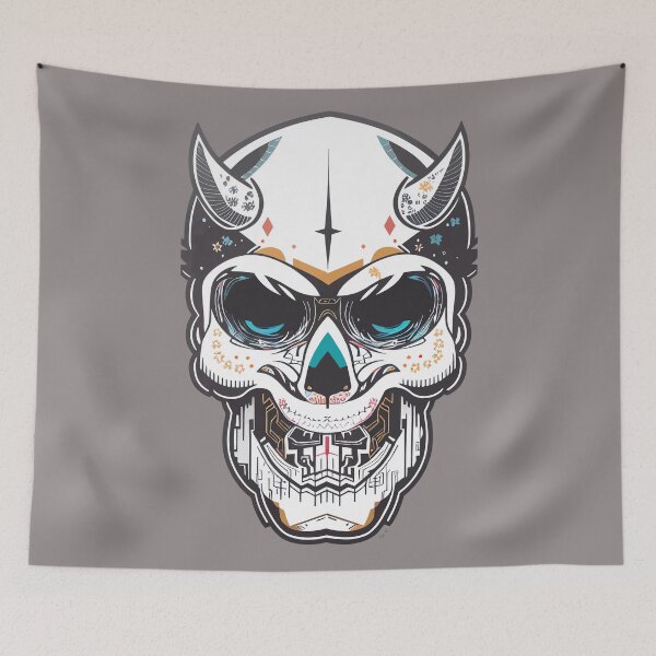 Item preview, Psychedelic Skull designed and sold by headstock.