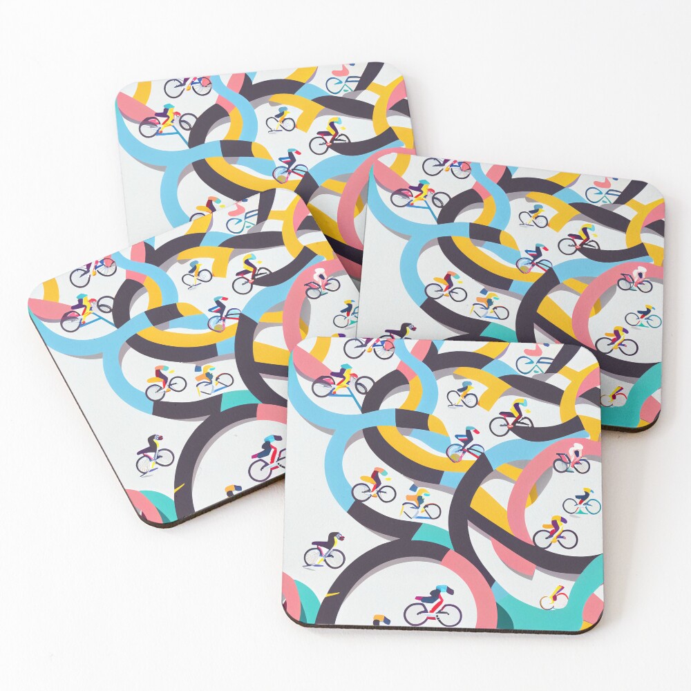 Item preview, Coasters (Set of 4) designed and sold by AIEngine.