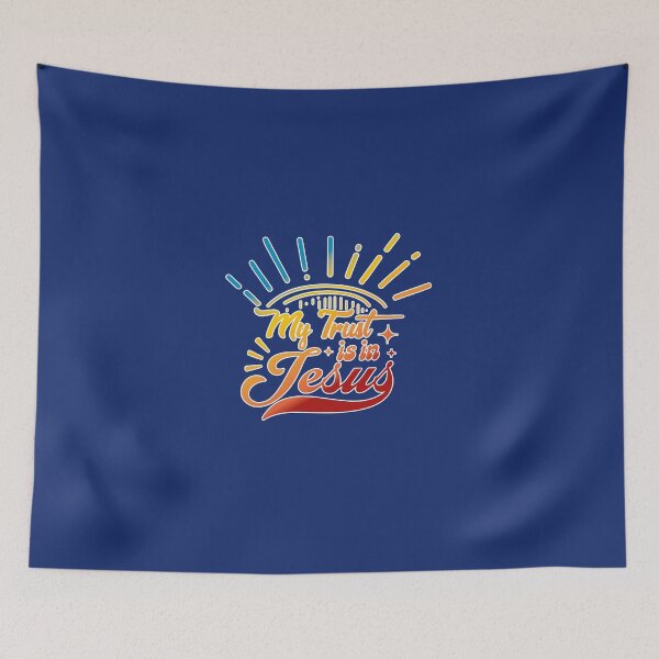 Item preview, My trust is in Jesus - A christian Design in gradient color designed and sold by berea.cl.
