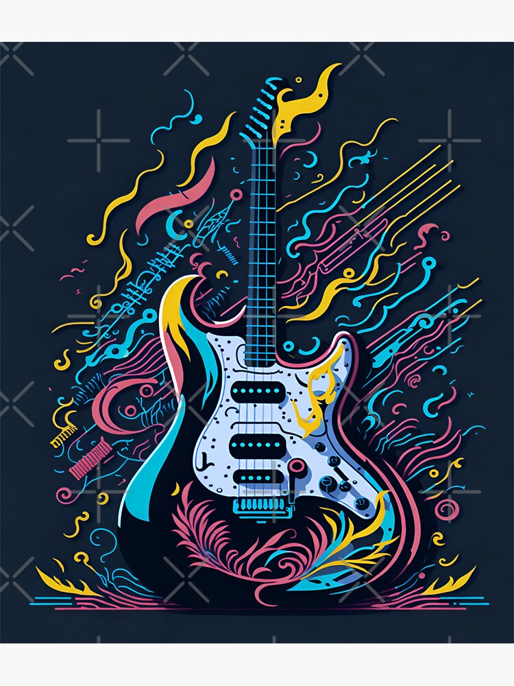rock n roll - Rock Music Lover - Sticker