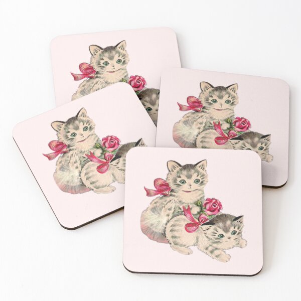 Item preview, Coquette Vintage cat  designed and sold by Pixiedrop.