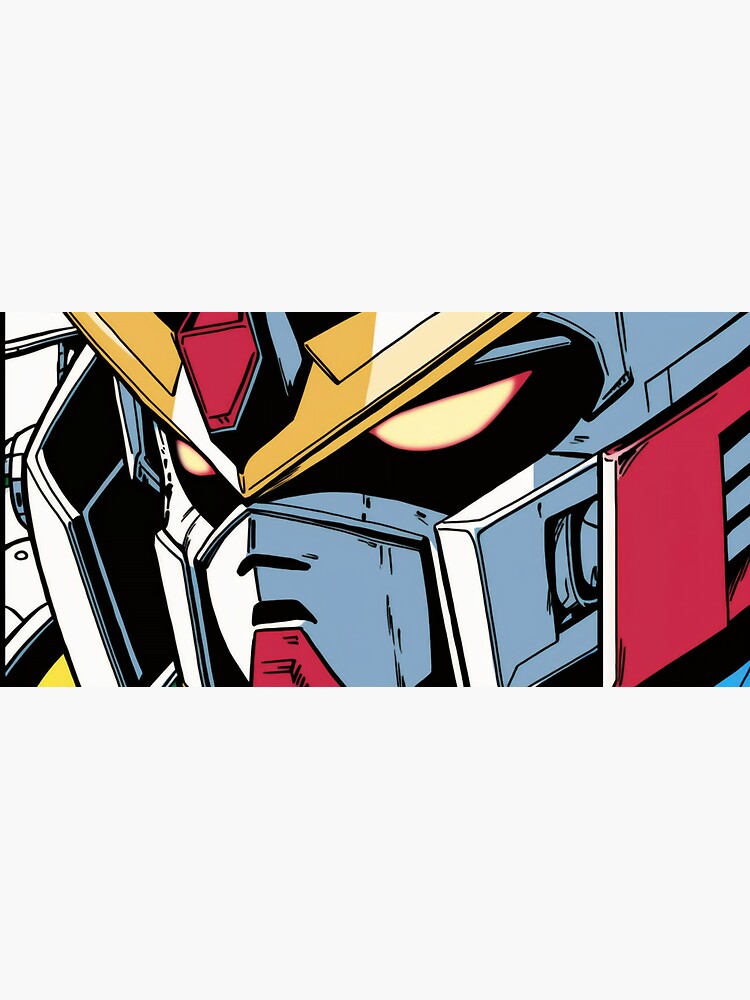 Thumbnail 3 of 3, Sticker, Gundam designed and sold by DigitalVibesUS.