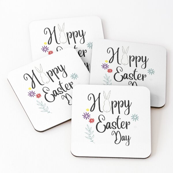 Item preview, Happy Easter Day,  Easter Rabbit Slogan, hoppy Easter Day designed and sold by haRexia.