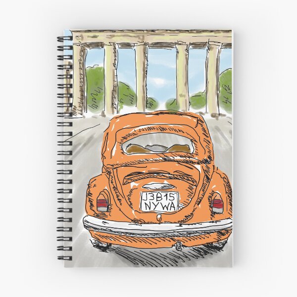 Item preview, Classic car dark orange designed and sold by NYWA-ART.
