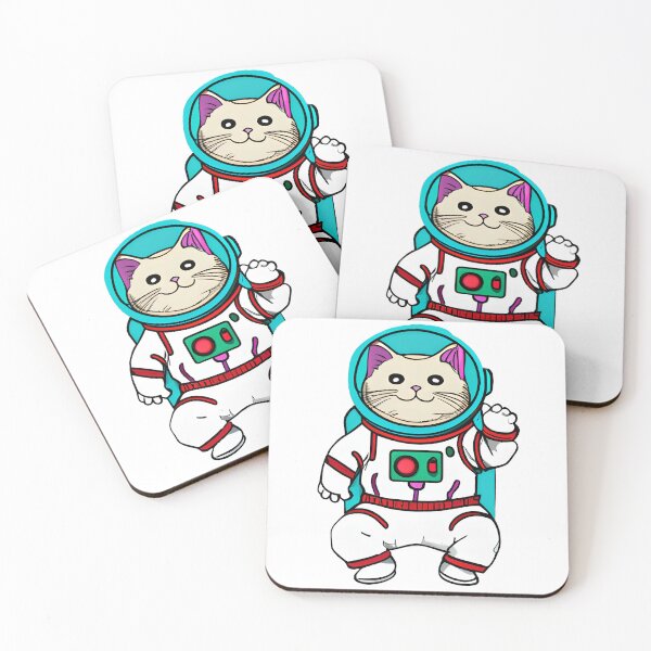 Item preview, Funny Cat Astronaut, Kawaii Cat, Ready to Travel To Space designed and sold by 1FunLife.