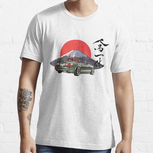 Mazda Miata / Mx5 - Édition Jinba Ittai Mount Fuji T-shirt essentiel
