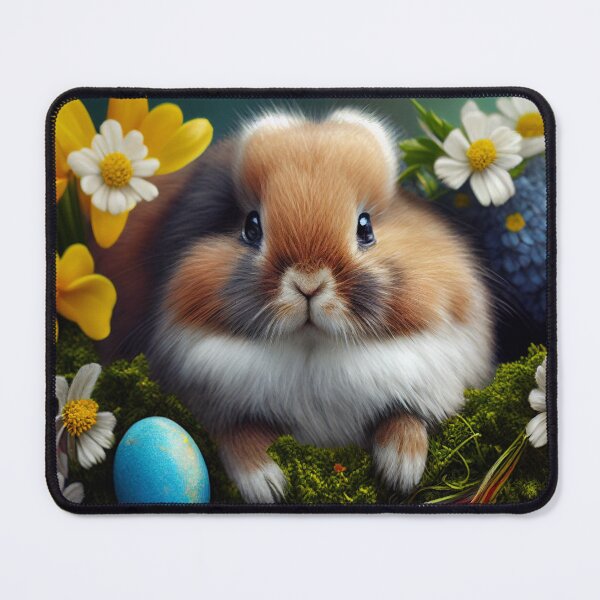 Item preview, Easter Bunny Surrounded by Flowers designed and sold by Expressive Vision.