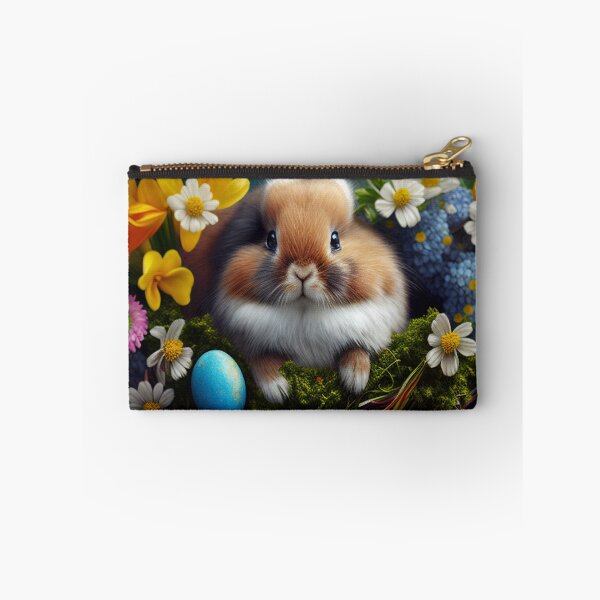 Item preview, Easter Bunny Surrounded by Flowers designed and sold by Expressive Vision.
