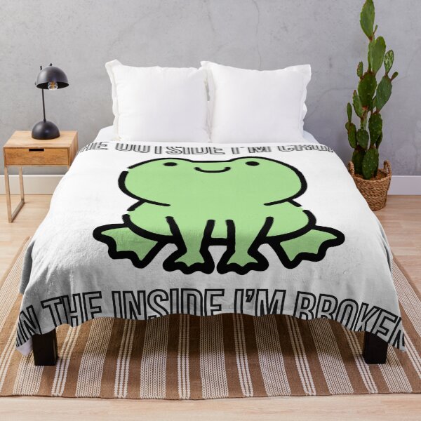 Item preview, On the outside I'm croakin, on the inside I'm broken designed and sold by Zelius.