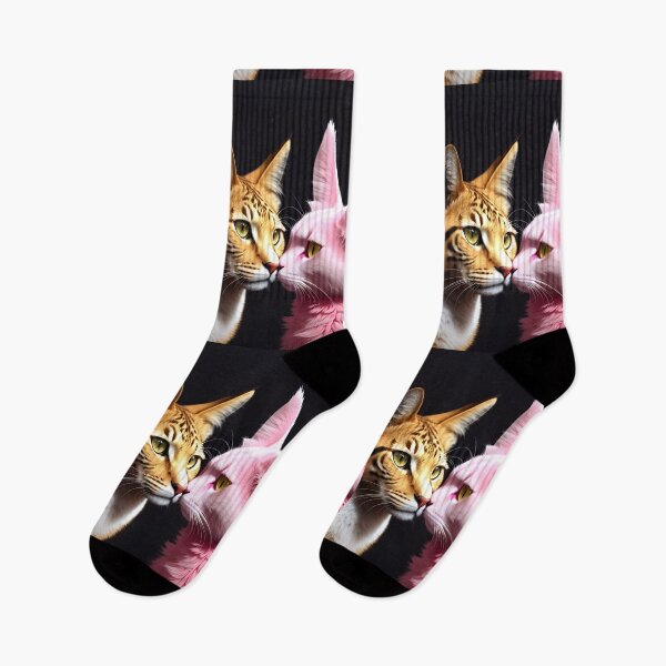 Item preview, Cat Kissing Illustration / GTIllustration008 designed and sold by Grafititee.