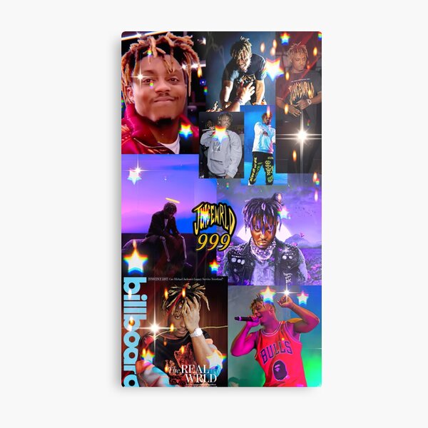 Download Collage Poster With Juice Wrld Cartoon Wallpaper