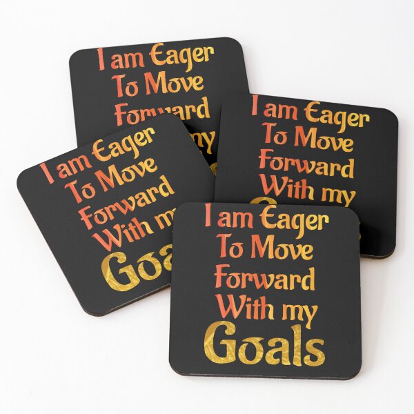 Item preview, Eager To Move Forward With Your Goals designed and sold by Pebasfa.