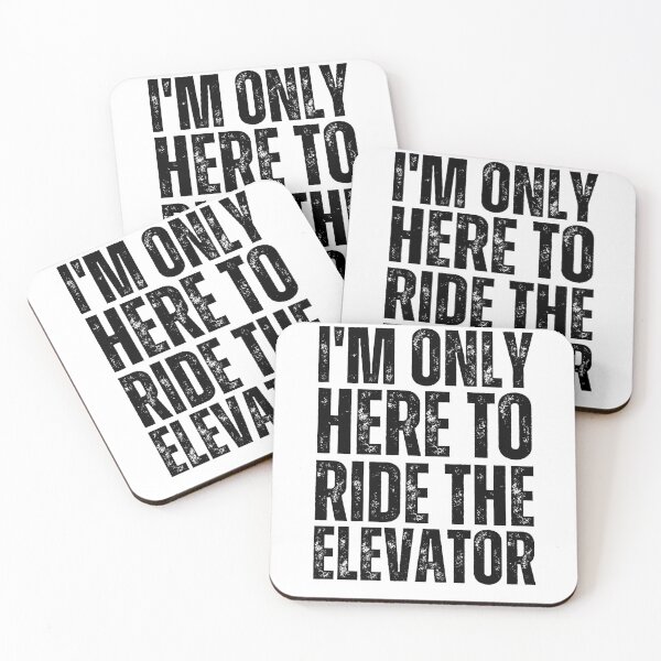 Item preview, Funny Only Here To Ride The Elevator Elevator Mechanic Tee  designed and sold by vensoos.