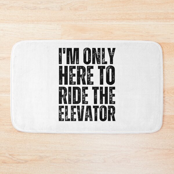 Item preview, Funny Only Here To Ride The Elevator Elevator Mechanic Tee  designed and sold by vensoos.