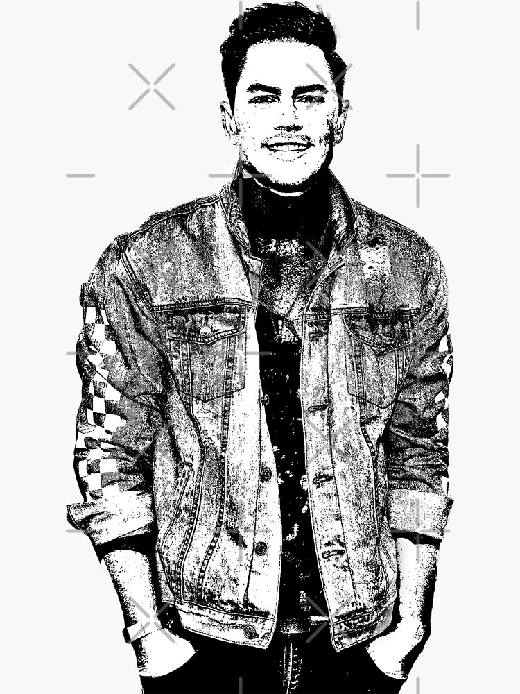 "Tom Tom Vanderpump Rules" Sticker for Sale by FayadArt Redbubble