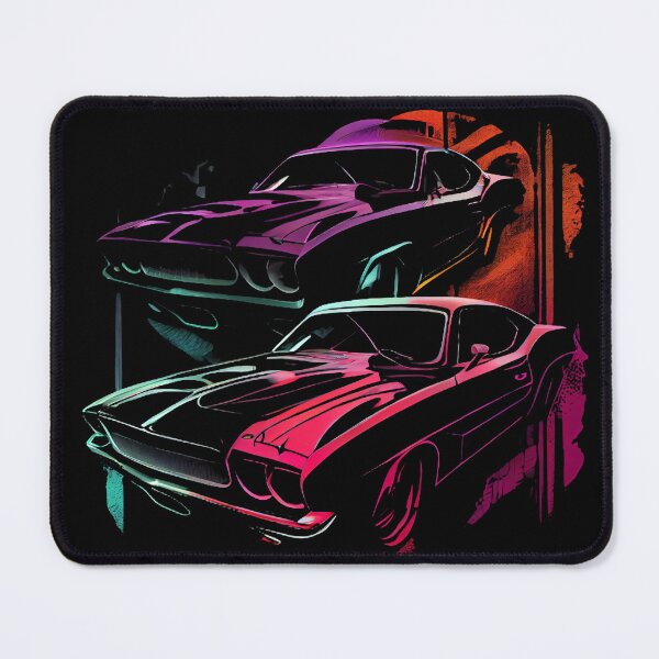 Item preview, Vintage Muscle Cars Synthwave designed and sold by pedrogag.