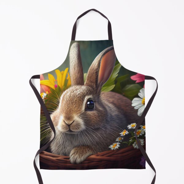 Item preview, Easter Bunny Surrounded by Flowers designed and sold by Expressive Vision.