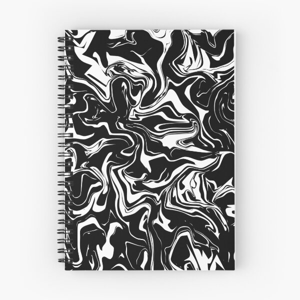 Item preview, Black and White Oil Spill designed and sold by WildNClassyFun.