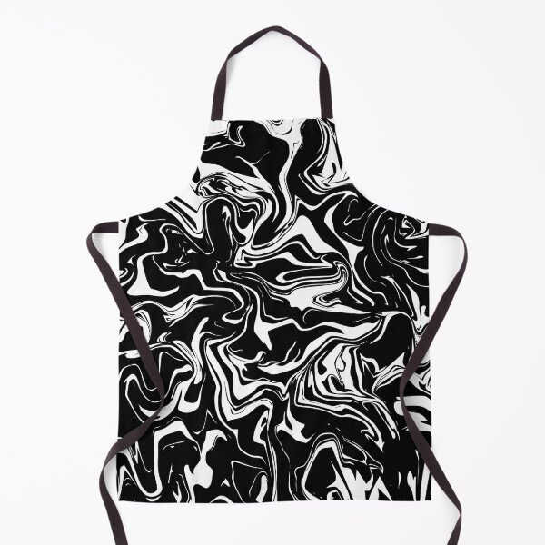 Item preview, Black and White Oil Spill  designed and sold by WildNClassyFun.